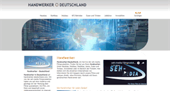 Desktop Screenshot of handwerker-deutschland.com